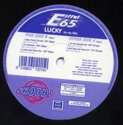 Lucky (In My Life) by Eiffel 65 - 12", Italy. 2001. Electronic/Euro House, Italodance Mint (M) Mint (M) - vinyl For Sale in Nottingham. - 3
