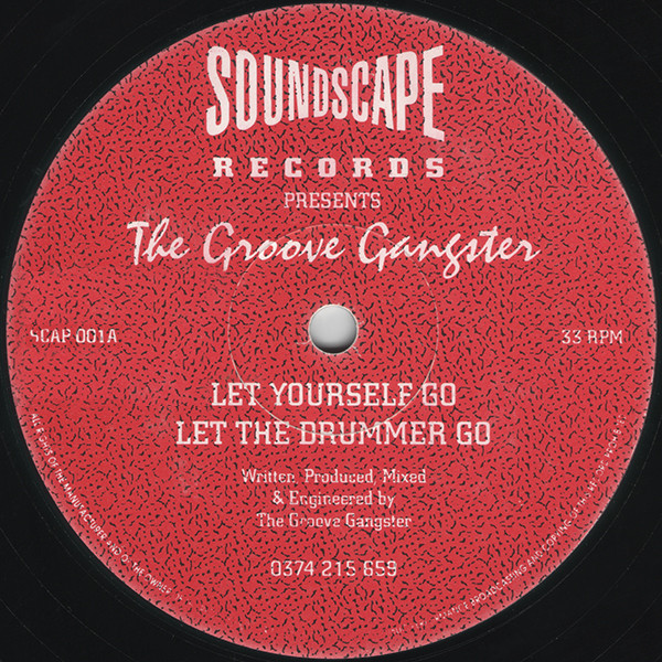 Let Yourself Go / Let The Drummer Go by The Groove Gangster* - 12", UK. 1994. Electronic/Breakbeat, Hardcore, Jungle Very Good (VG) Generic vinyl Nottingham.