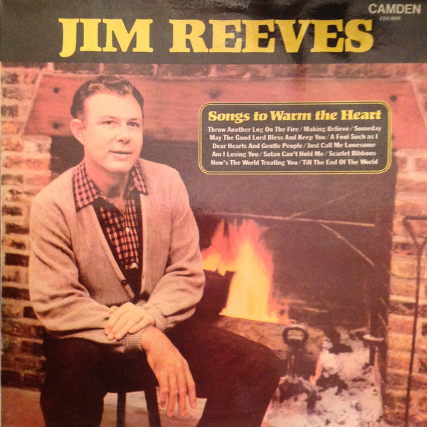 Songs To Warm The Heart by Jim Reeves - LP, Album, RE, UK. 1972. Folk, World, &amp; Country/Country Very Good (VG) Very Good (VG) vinyl Nottingham.