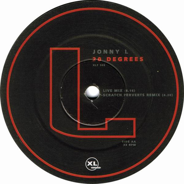 20 Degrees by Jonny L Featuring Silvah Bullet* - 12", Rec, UK. 1998. Electronic, Hip Hop/Drum n Bass, Turntablism Very Good Plus (VG+) Very Good Plus (VG+) - vinyl For Sale in Nottingham. - 3
