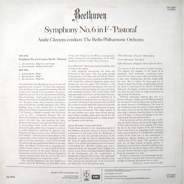 Symphony No.6 In F - 'Pastoral'
