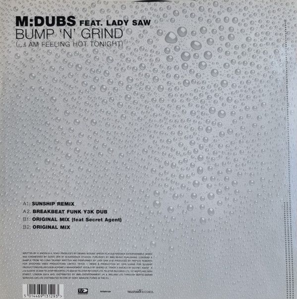 Bump 'N' Grind (...I Am Feeling Hot Tonight) by M Dubs - 12", UK. 2000. Electronic/UK Garage Very Good Plus (VG+) Very Good Plus (VG+) - vinyl For Sale in Nottingham. - 3