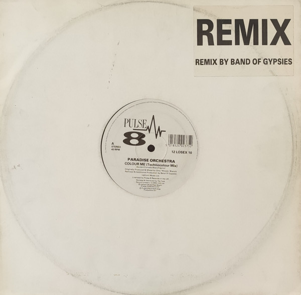 Colour Me by Paradise Orchestra - 12", UK. 1991. Electronic/Italo House, House Very Good (VG) Generic - vinyl For Sale in Nottingham. - 3