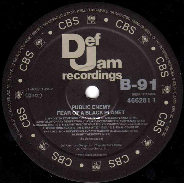 Fear Of A Black Planet