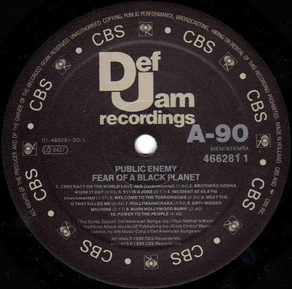 Fear Of A Black Planet