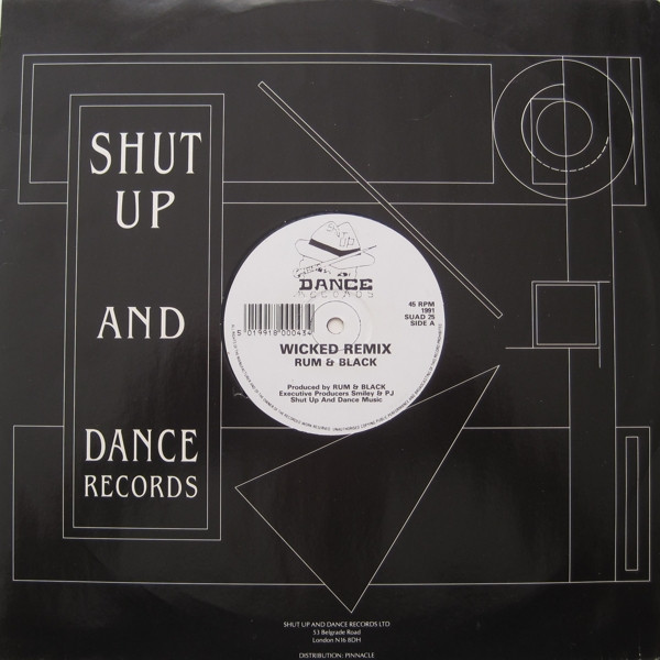 Wicked (Remix) / Zombies At Dawn by Rum & Black - 12", UK. 1991. Electronic/Breakbeat, Hardcore Very Good (VG) Generic - vinyl For Sale in Nottingham. - 3