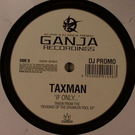 Revenge Of The Drunken Fool EP by Taxman (2) - 2x12", Promo, UK. 2010. Electronic/Drum n Bass Good Plus (G+) Good Plus (G+) vinyl Nottingham.