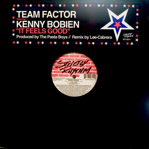 It Feels Good by Team Factor Featuring Kenny Bobien - 12", US. 2002. Electronic/Garage House Very Good Plus (VG+) Very Good Plus (VG+) vinyl Nottingham.