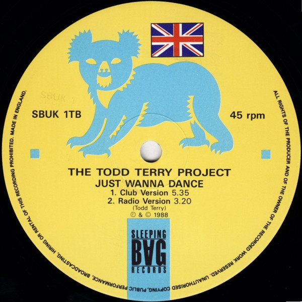 Weekend / Just Wanna Dance by The Todd Terry Project - 12", Single, UK. 1988. Electronic/House Near Mint (NM or M-) Very Good (VG) - vinyl For Sale in Nottingham. - 4