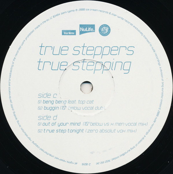 True Stepping by True Steppers - 2x12", Album, UK. 2000. Electronic/UK Garage Very Good Plus (VG+) Generic - vinyl For Sale in Nottingham. - 4