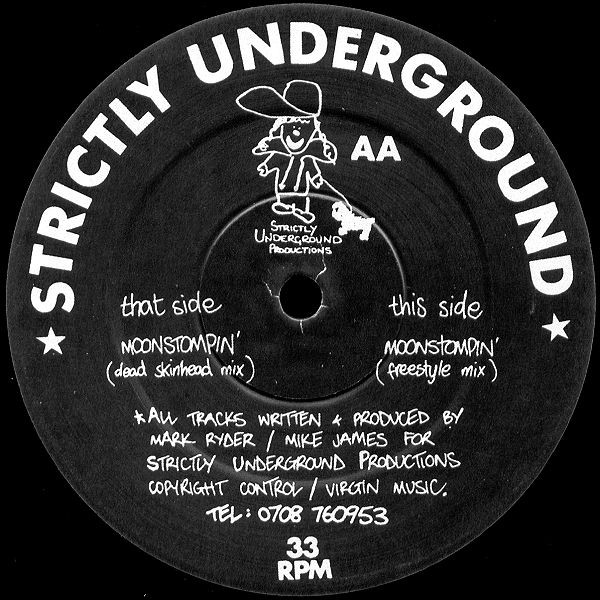 Moonstompin' by Under Cover Movement* - 12", UK. 1991. Electronic/Breakbeat, Hardcore Very Good Plus (VG+) Very Good (VG) - vinyl For Sale in Nottingham. - 2