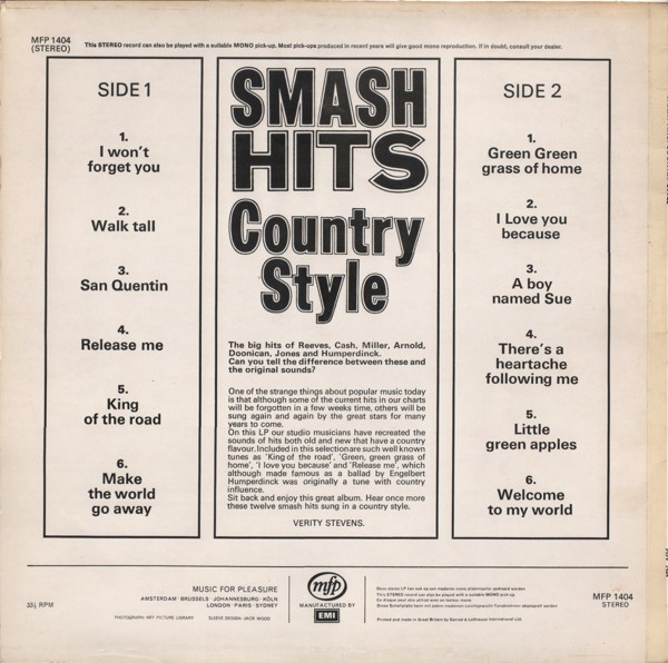 Smash Hits - Country Style