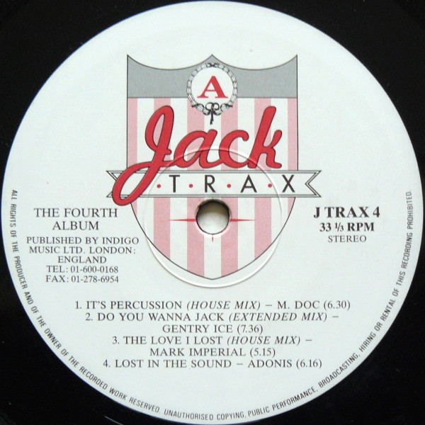 Jack Trax (The Fourth Album)