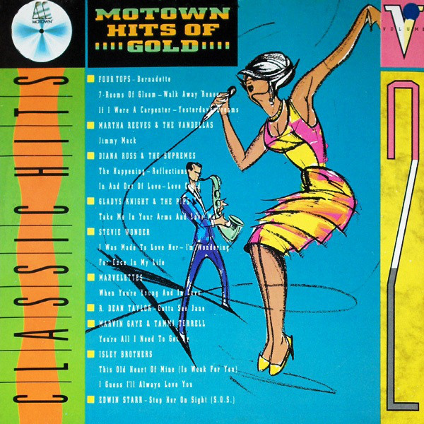 Motown Hits Of Gold Volume 2 by Various - LP, Comp, Europe. 1985. Funk / Soul/Soul Good Plus (G+) Near Mint (NM or M-) vinyl Nottingham.