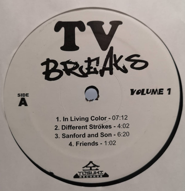 TV Breaks (And Sound Effects) Vol. 1 by Various - 2xLP, US. 2005. Electronic, Hip Hop/Breakbeat, Cut-up/DJ, DJ Battle Tool Near Mint (NM or M-) Near Mint (NM or M-) - vinyl For Sale in Nottingham. - 3