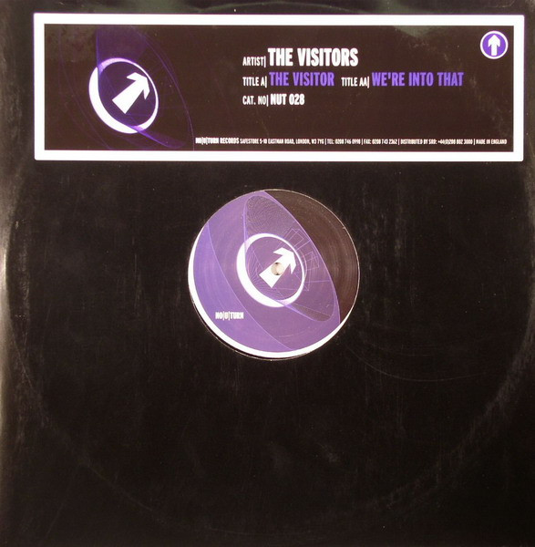 The Visitor / We're Into That by The Visitors (5) - 12", UK. 2001. Electronic/Drum n Bass Very Good (VG) Good (G) vinyl Nottingham.