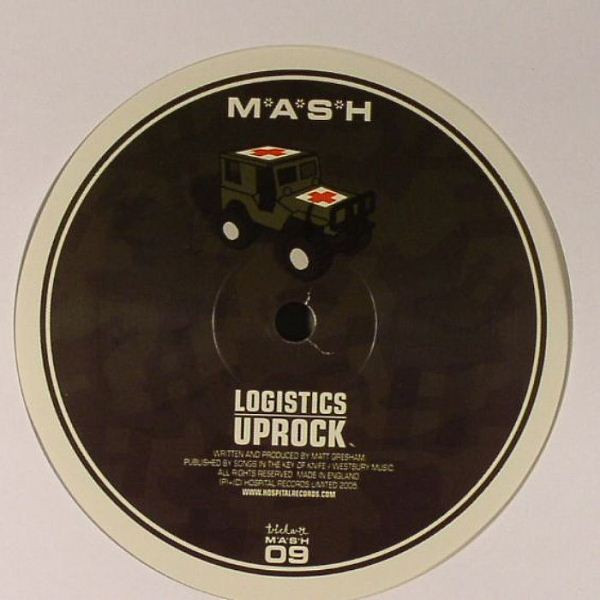 Uprock / Static by Logistics - 12", UK. 2005. Electronic/Drum n Bass Very Good Plus (VG+) Very Good Plus (VG+) vinyl Nottingham.