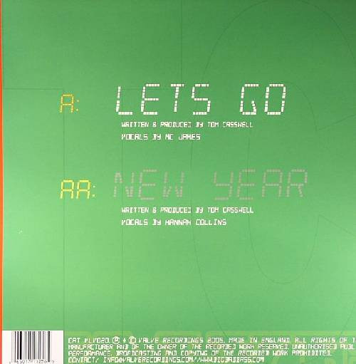 Let's Go / New Year by TC* - 12", UK. 2005. Electronic/Drum n Bass Near Mint (NM or M-) Very Good (VG) - vinyl For Sale in Nottingham. - 2