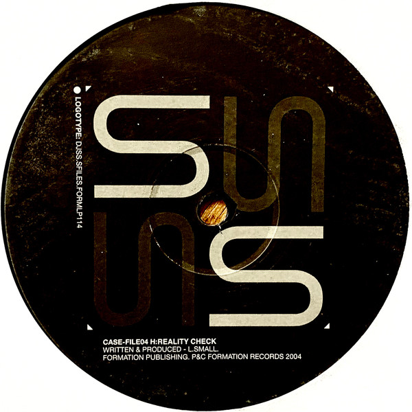 S Files (Case File 4) by DJ SS - 12", UK. 2004. Electronic/Drum n Bass Mint (M) Mint (M) - vinyl For Sale in Nottingham. - 3