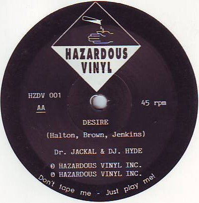 Burning Up by Dr. Jackal & DJ. Hyde - 12", UK. 1992. Electronic/Breakbeat, Hardcore Very Good Plus (VG+) Generic - vinyl For Sale in Nottingham. - 2