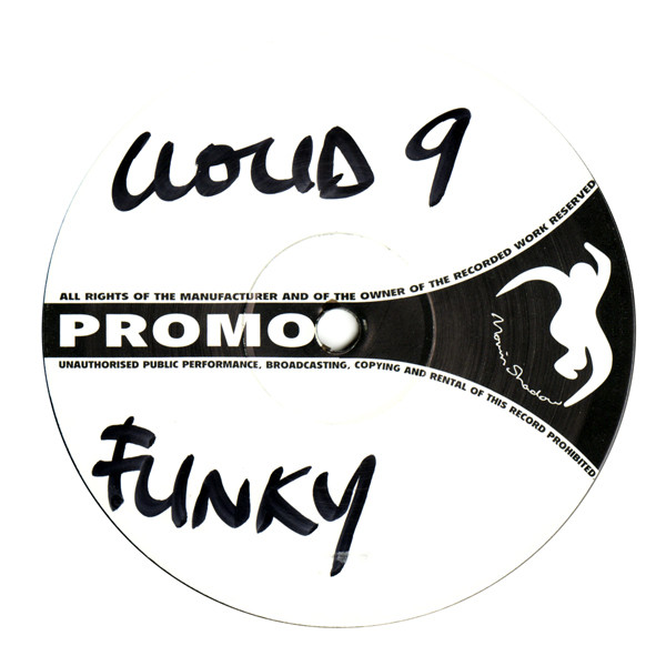 Snow / Jazzmin by Cloud Nine* - 12", Promo, UK. 1995. Electronic/Drum n Bass, Jungle Very Good Plus (VG+) Generic vinyl Nottingham.