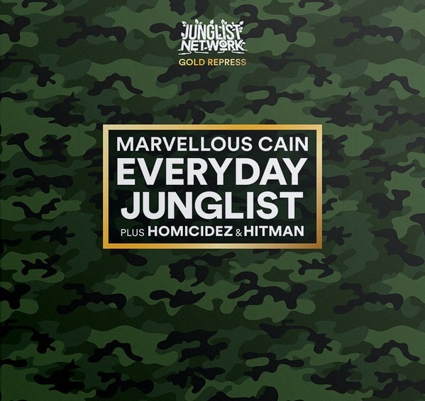 Everyday Junglist by Marvellous Cain - 12", Gol, UK. 2017. Electronic/Jungle, Drum n Bass Very Good Plus (VG+) Generic vinyl Nottingham.