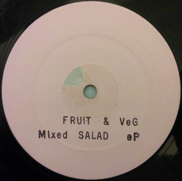 Mixed Salad EP by Fruit & Veg - 12", EP, W/Lbl, Sta, UK. 1992. Electronic/Breakbeat, Hardcore Very Good Plus (VG+) Generic - vinyl For Sale in Nottingham. - 2