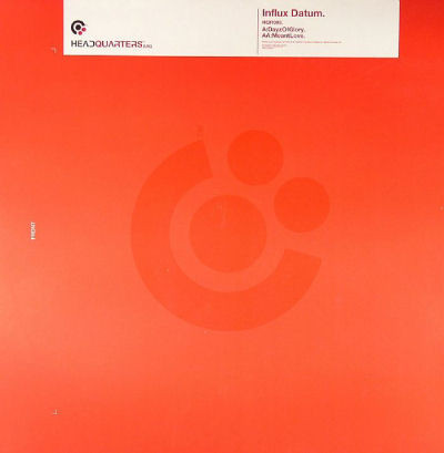 Dayz Of Glory / Meant Love by Influx Datum - 12", UK. 2002. Electronic/Drum n Bass Mint (M) Mint (M) vinyl Nottingham.