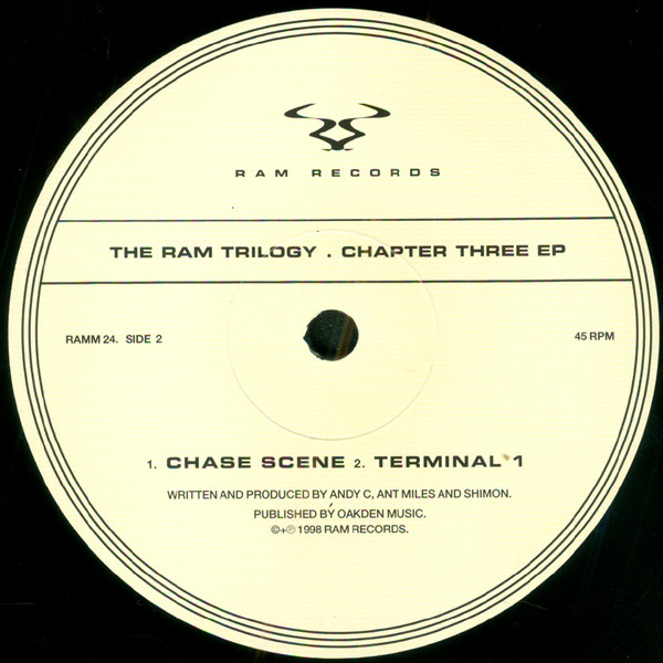Chapter Three by The Ram Trilogy* - 2x12", EP, UK. 1998. Electronic/Drum n Bass Very Good Plus (VG+) Generic - vinyl For Sale in Nottingham. - 3