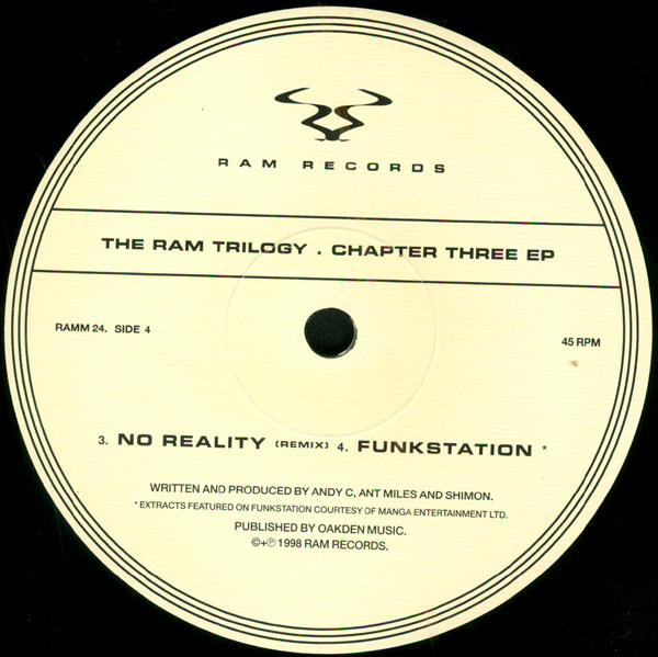 Chapter Three by The Ram Trilogy* - 2x12", EP, UK. 1998. Electronic/Drum n Bass Very Good Plus (VG+) Generic - vinyl For Sale in Nottingham. - 4