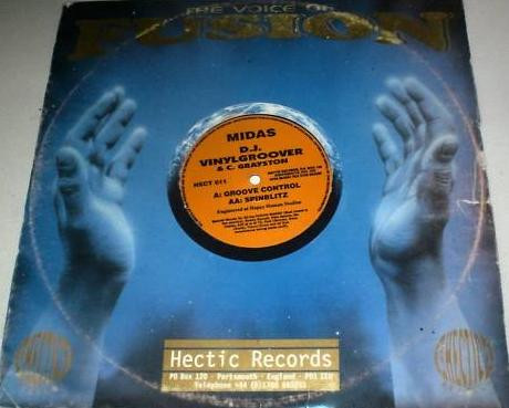 Groove Control / Spinblitz by Midas - 12", UK. 1995. Electronic/Breakbeat, Happy Hardcore Very Good Plus (VG+) Generic - vinyl For Sale in Nottingham. - 4