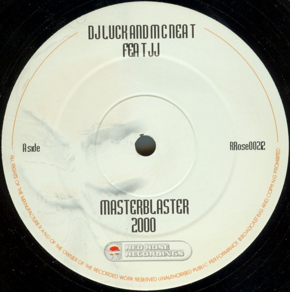 Masterblaster 2000 by DJ Luck And MC Neat* Feat JJ (5) - 12", Single, UK. 2000. Electronic/UK Garage Near Mint (NM or M-) Near Mint (NM or M-) - vinyl For Sale in Nottingham. - 3